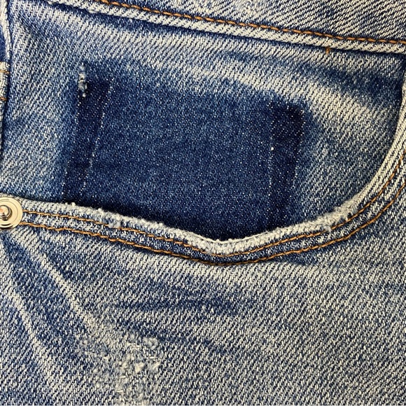 Good American High Waist Shorts Womens 6/28 Frayed Hem - Picture 5 of 5